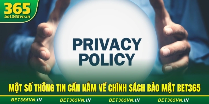 Chính sách bảo mật 1 chính sách bảo mật BET365